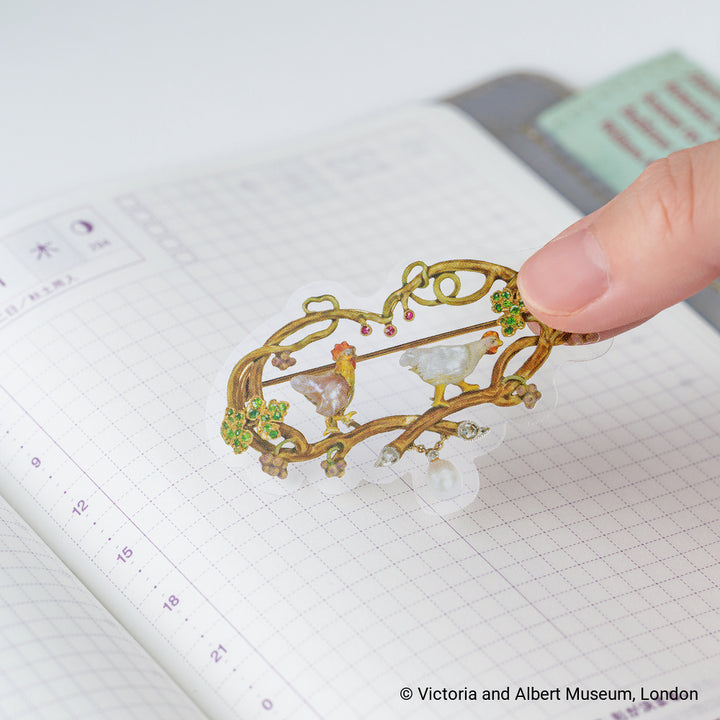 V&A Series: Almost Actual-Size Jewellery Stickers