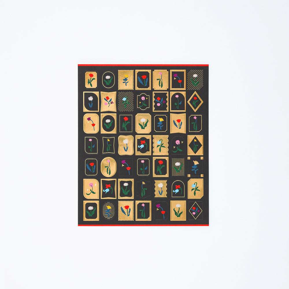 Yoshie Watanabe: Petit Bloom | Foil-Stamped Stickers
