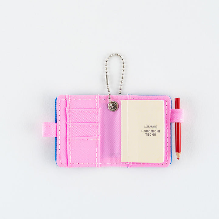 Hobonichi Techo Mini Keychain (Blue x Pink)