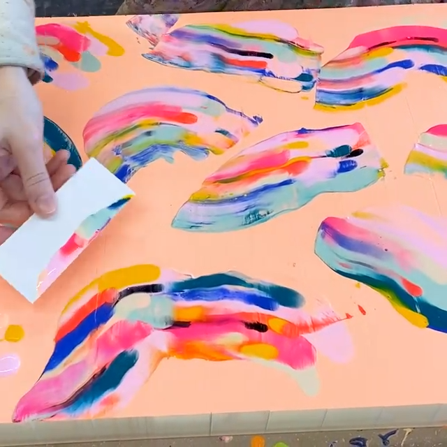 Candy Swirl Paper Pad