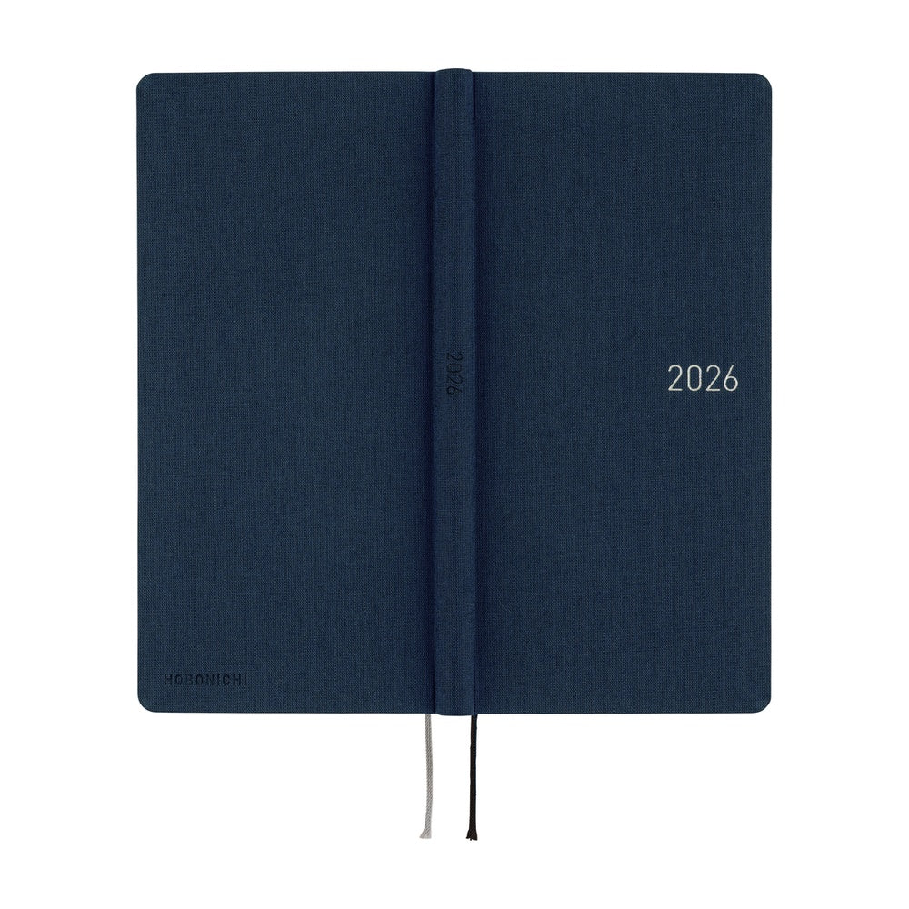 Hobonichi Techo 2026 APRIL Start Weeks Planner | Colors: Cosmo Blue | Japanese