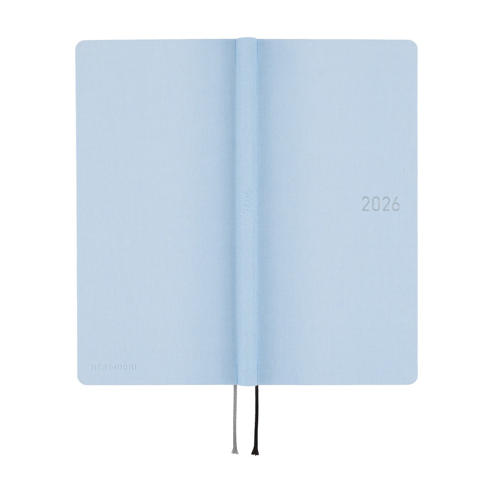 Hobonichi Techo 2026 Weeks Planner | Colors: Sky Mist | English
