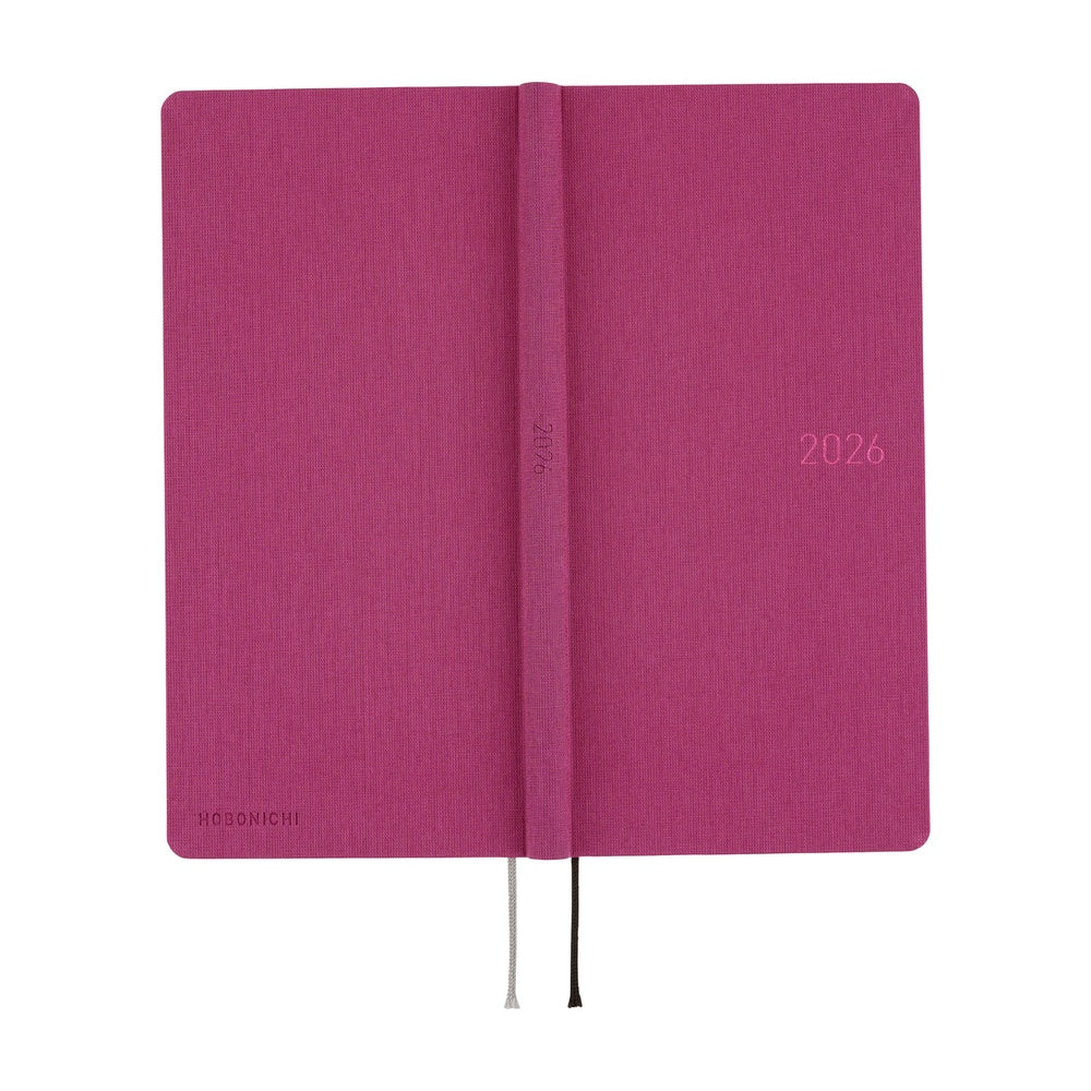 Hobonichi Techo 2026 Weeks Planner | Colors: Peony Purple | English