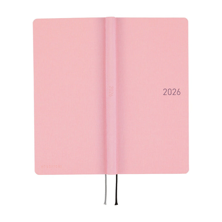 Hobonichi Techo 2026 Weeks Planner | Colors: Strawberry Milk | English