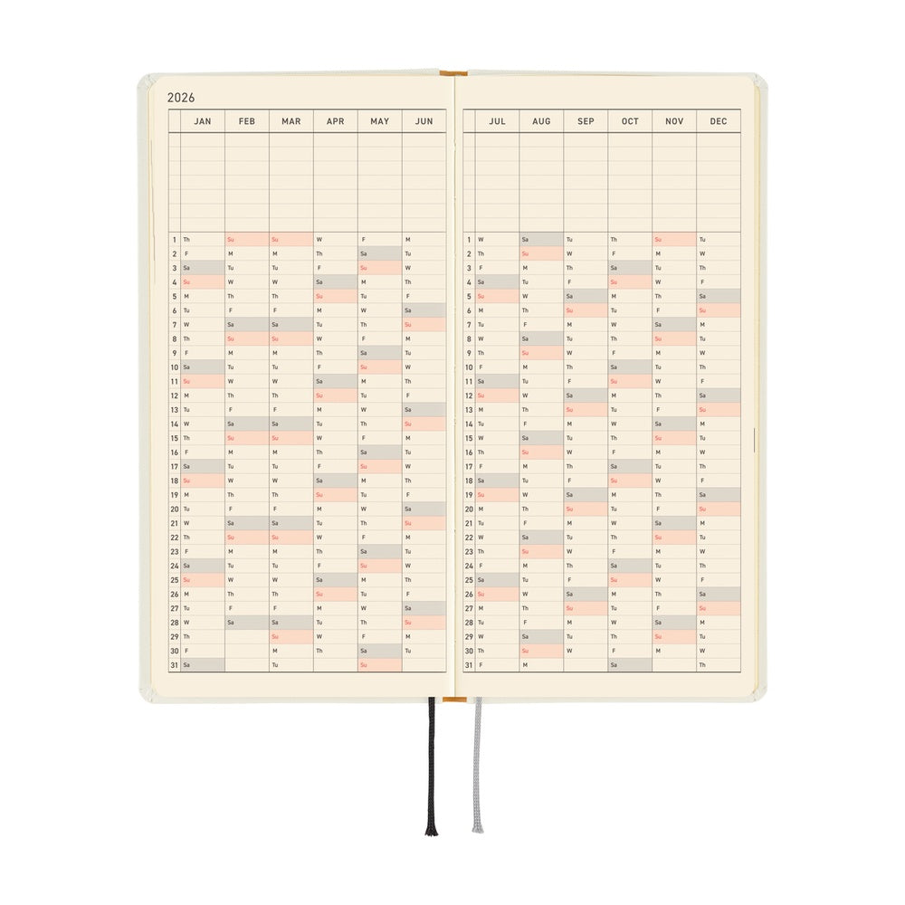 Hobonichi Techo 2026 APRIL Start Weeks Planner | Yuichi Inoue: Amenimo Makezu | Japanese