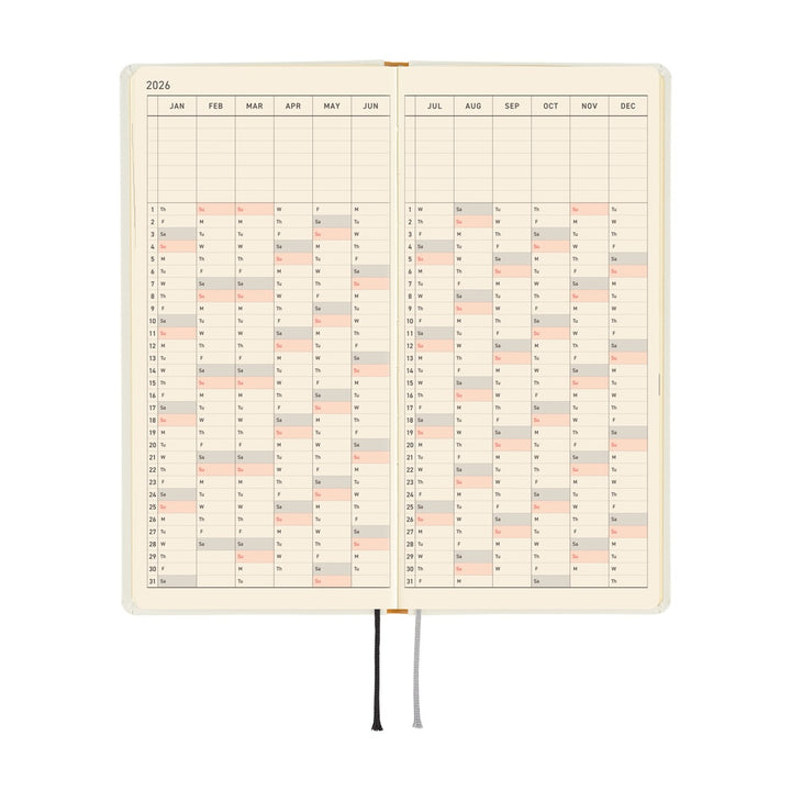Hobonichi Techo 2026 APRIL Start Weeks Planner | Yuichi Inoue: Amenimo Makezu | Japanese