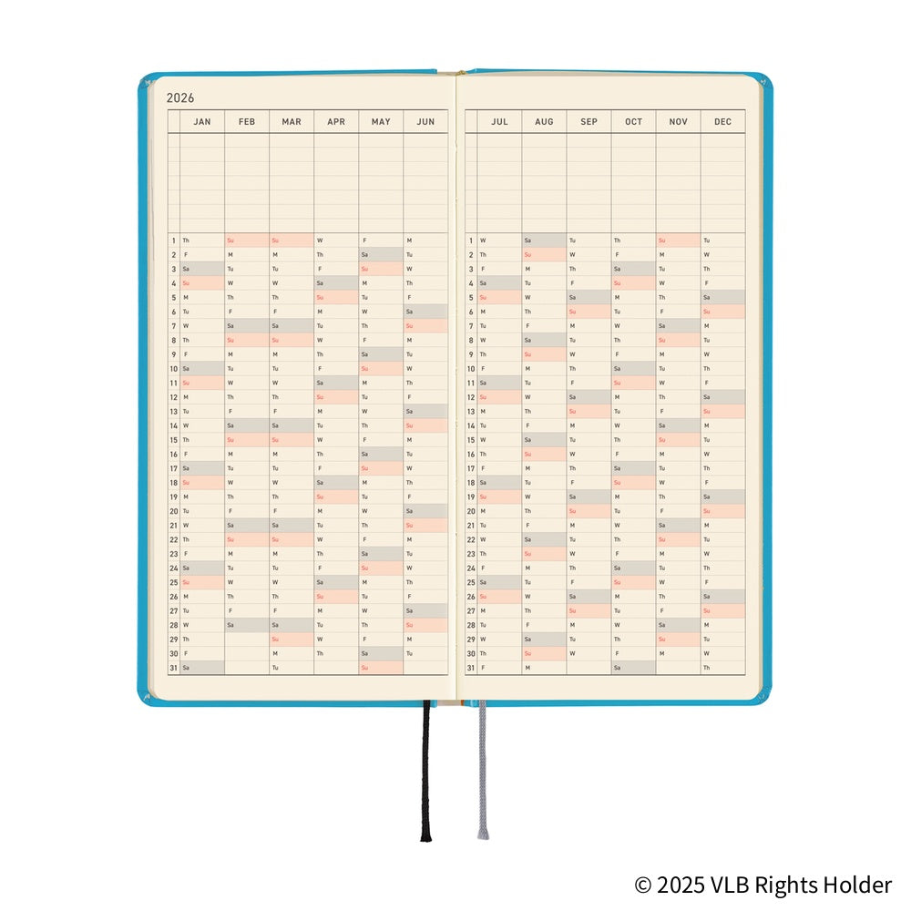 Hobonichi Techo 2026 Weeks Planner | Virginia Lee Burton: The Little House | English