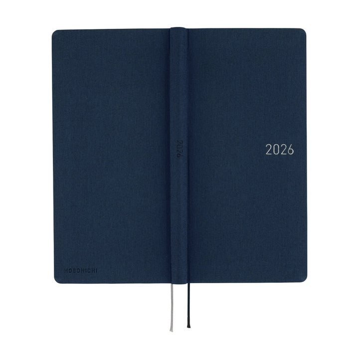 Hobonichi Techo 2026 Weeks MEGA Planner | Colors: Cosmo Blue | English