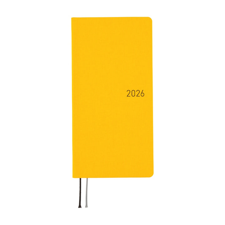 Hobonichi Techo 2026 Weeks MEGA Planner | Colors: Full Moon Yellow | English