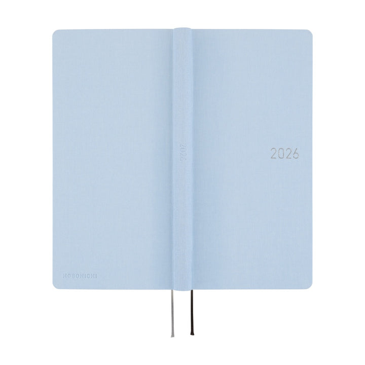 Hobonichi Techo 2026 Weeks MEGA Planner | Colors: Sky Mist | English