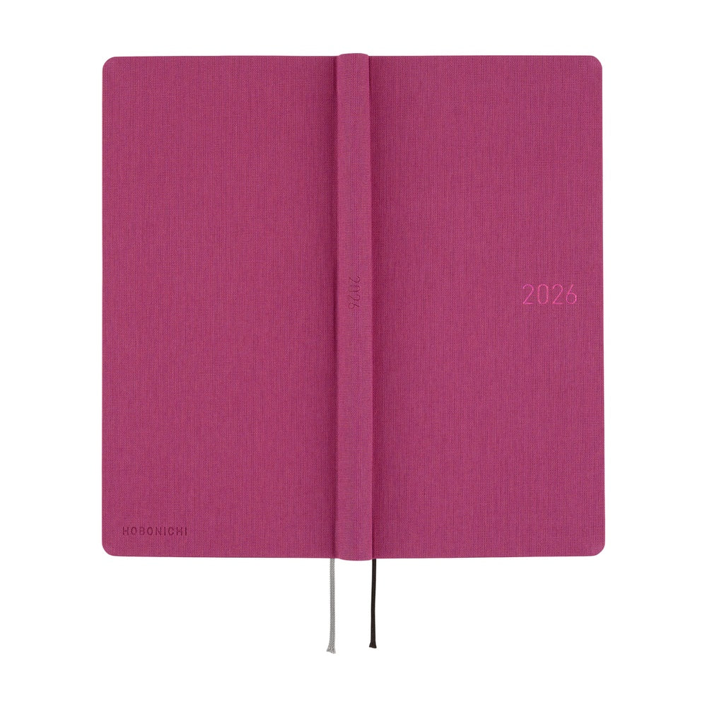 Hobonichi Techo 2026 Weeks MEGA Planner | Colors: Peony Purple | English