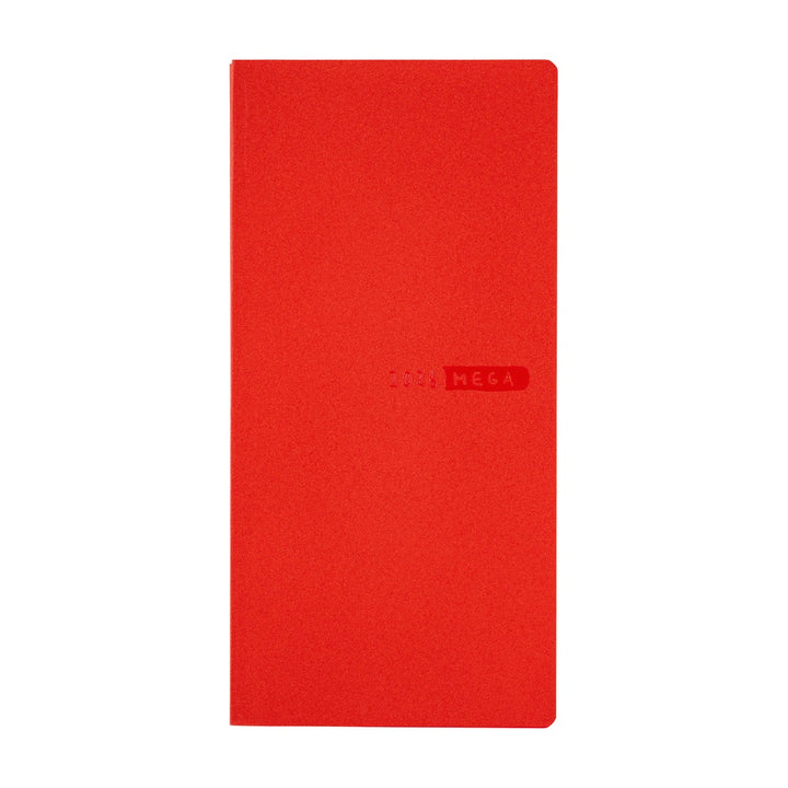 Hobonichi Techo 2026 Weeks MEGA Planner | Sneaker: Tomato Red | English