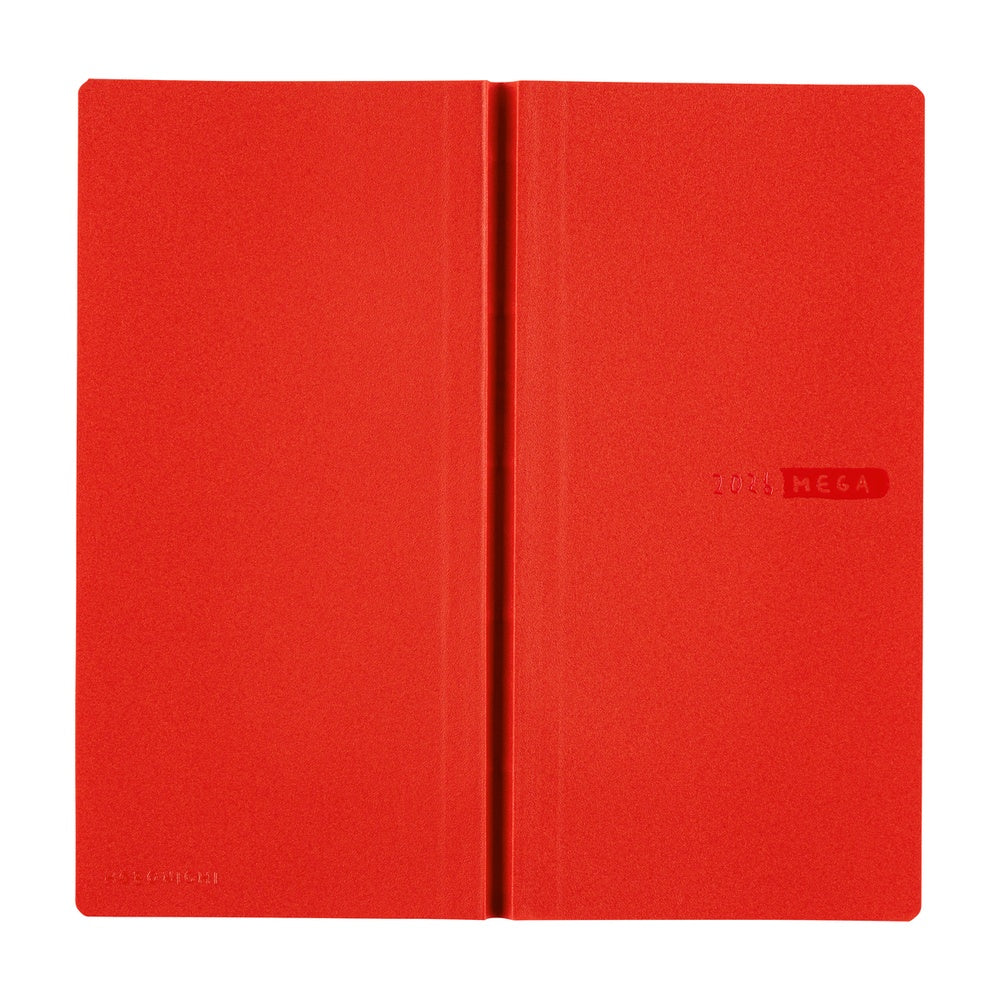 Hobonichi Techo 2026 Weeks MEGA Planner | Sneaker: Tomato Red | English