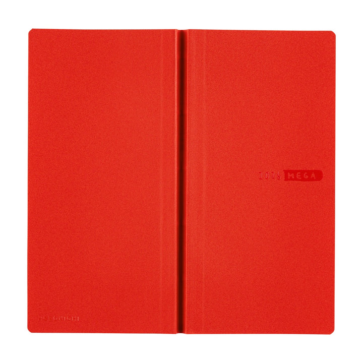 Hobonichi Techo 2026 Weeks MEGA Planner | Sneaker: Tomato Red | English