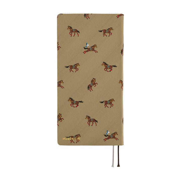 Hobonichi Techo 2026 Weeks MEGA Planner | Bow & Tie: Galloping Horses | English