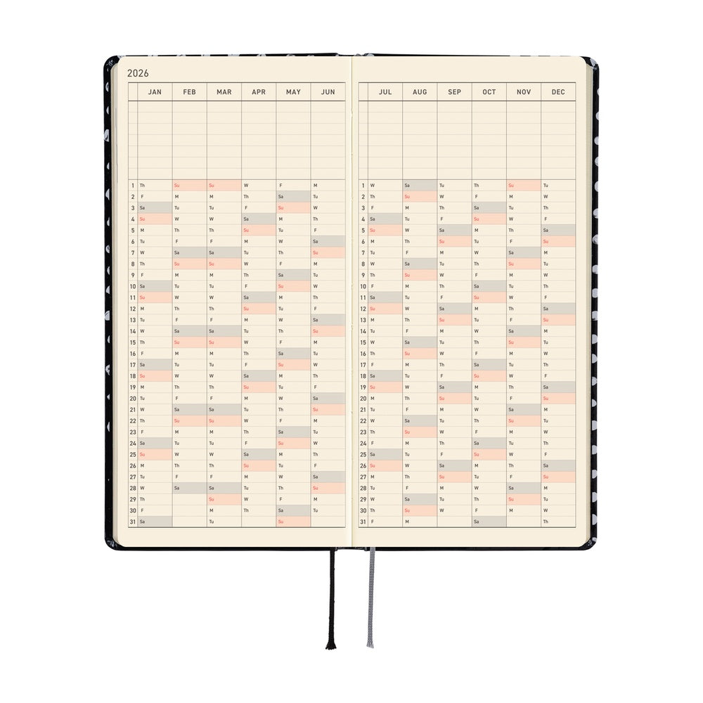 Hobonichi Techo 2026 Weeks Planner | Makoto Matsubayashi: Dot | English