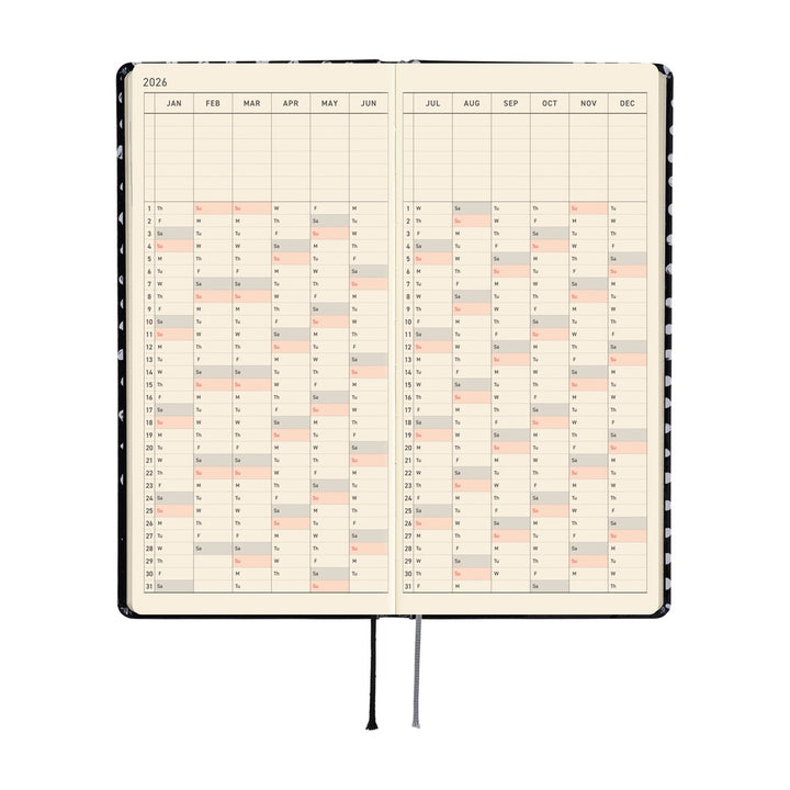 Hobonichi Techo 2026 Weeks Planner | Makoto Matsubayashi: Dot | English