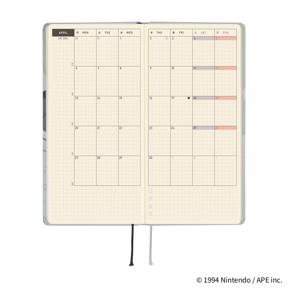 Hobonichi Techo 2026 Weeks Planner | MOTHER: The Secret of MOTHER 2 | English
