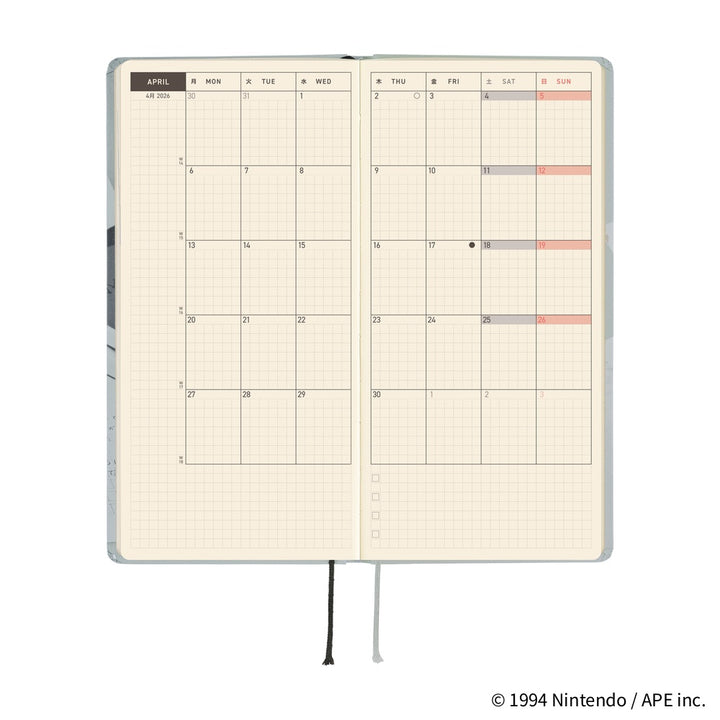Hobonichi Techo 2026 Weeks Planner | MOTHER: The Secret of MOTHER 2 | English