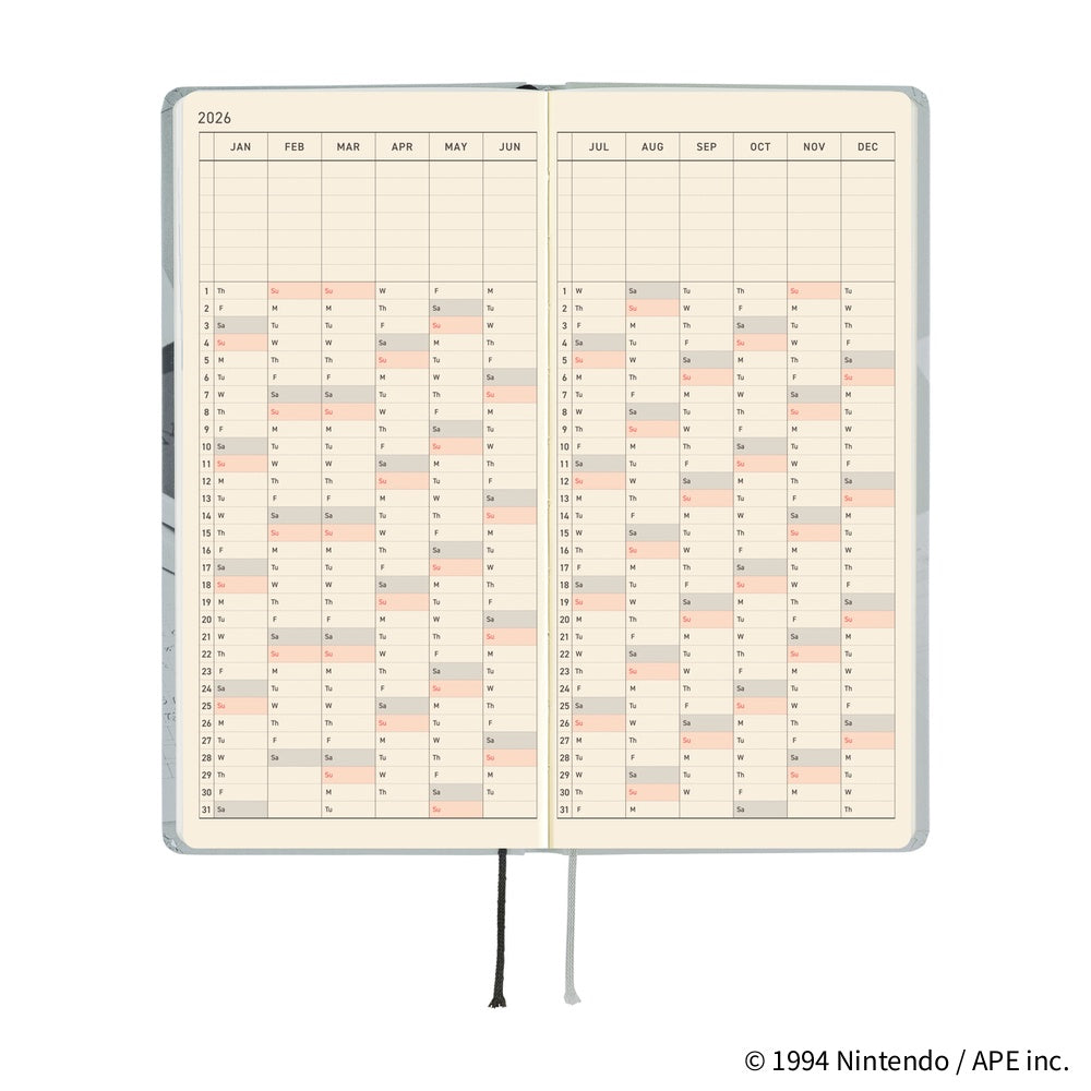 Hobonichi Techo 2026 Weeks Planner | MOTHER: The Secret of MOTHER 2 | English