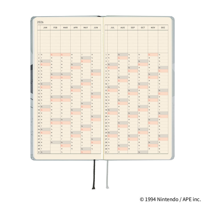 Hobonichi Techo 2026 Weeks Planner | MOTHER: The Secret of MOTHER 2 | English