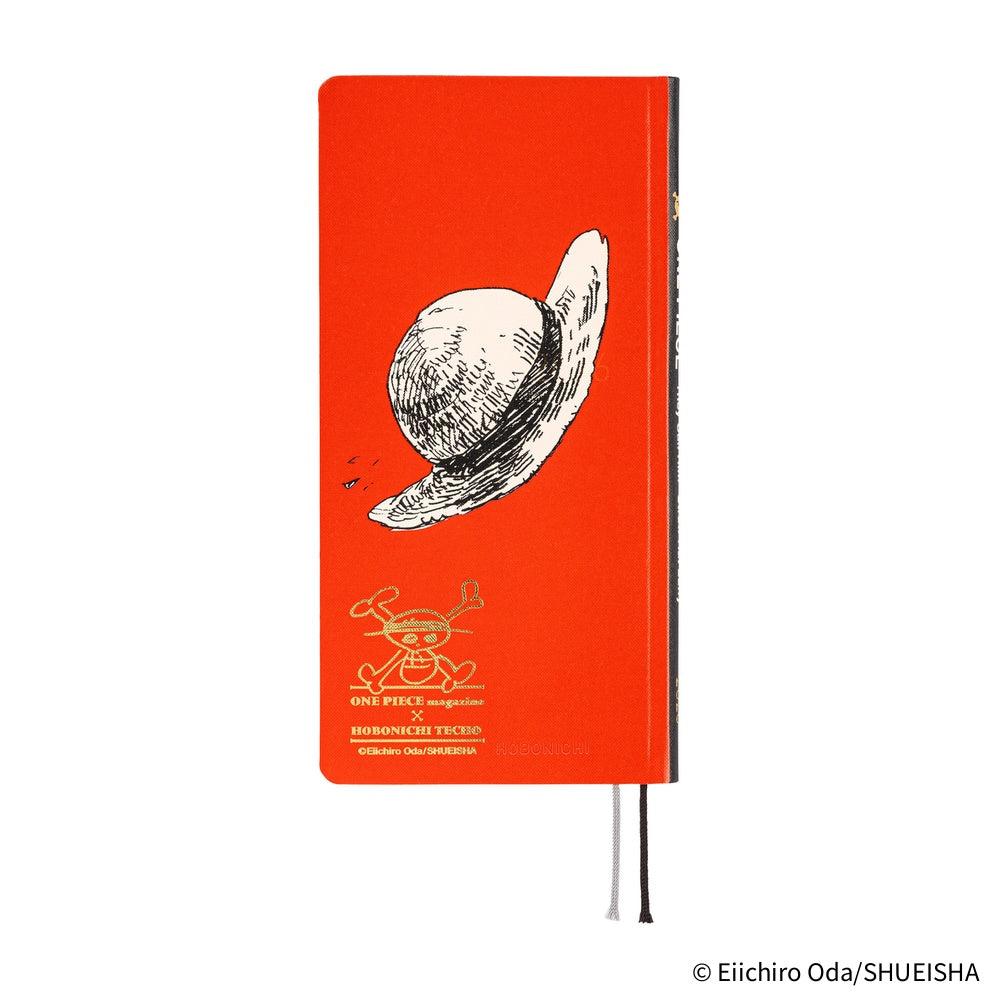 Hobonichi Techo 2026 APRIL Start Weeks Planner | ONE PIECE magazine: Straw Hat Luffy (Red) | Japanese