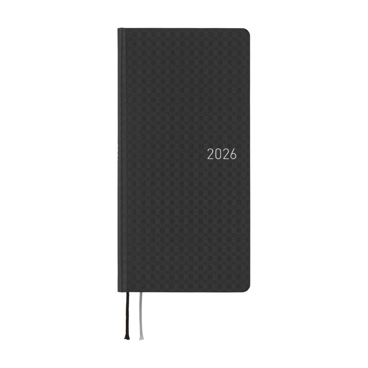Hobonichi Techo 2026 Weeks Planner | Paper Series: Black Gingham | English