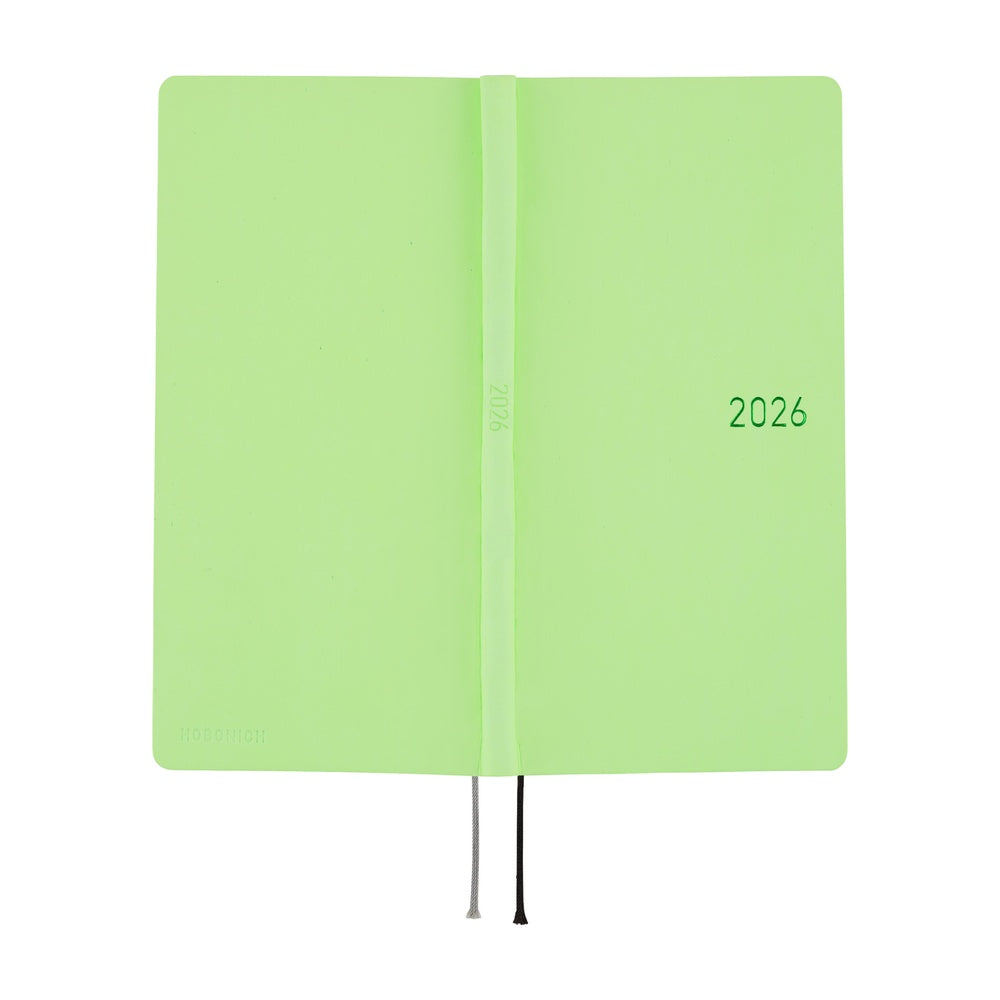 Hobonichi Techo 2026 Weeks Planner | Smooth: Melon Sorbet | English