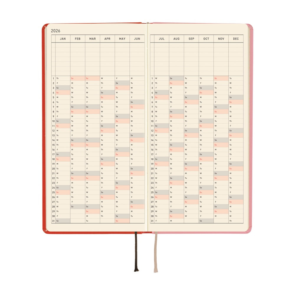 Hobonichi Techo 2026 APRIL Start Weeks Planner | Tolight: A Bright Year | Japanese