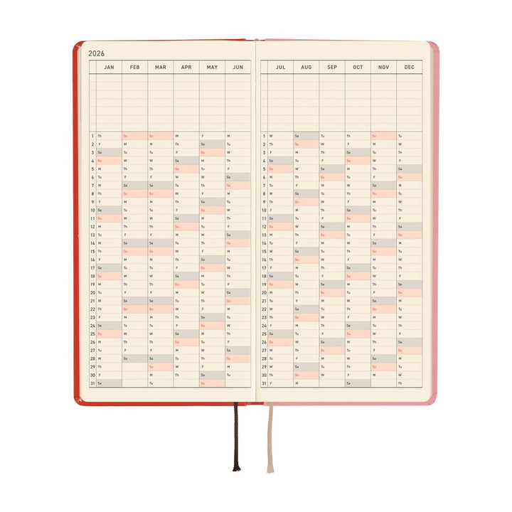 Hobonichi Techo 2026 APRIL Start Weeks Planner | Tolight: A Bright Year | Japanese