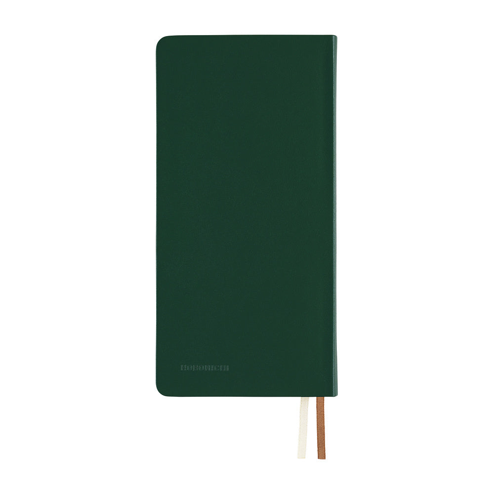 Hobonichi Techo 2027 Weeks Planner | Leather: Forest Green | English