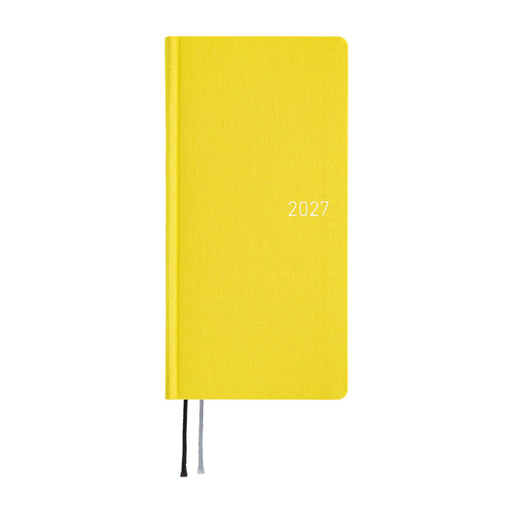 Hobonichi Techo 2027 Weeks Planner | Colors: Canaria Yellow | English