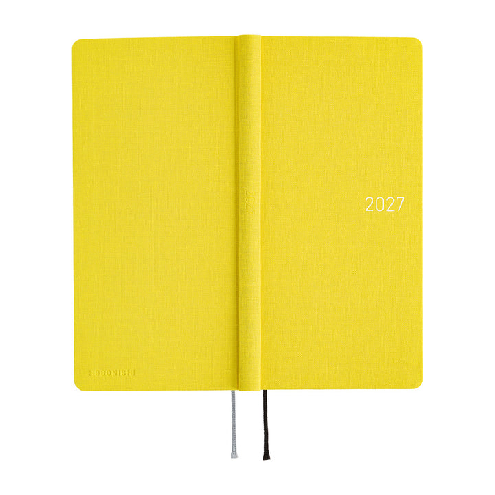 Hobonichi Techo 2027 Weeks Planner | Colors: Canaria Yellow | English