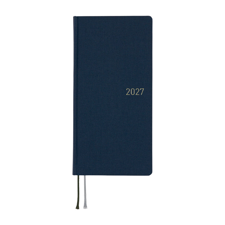 Hobonichi Techo 2027 Weeks Planner | Colors: Midnight Blue | English