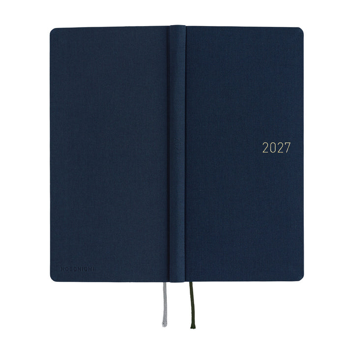 Hobonichi Techo 2027 Weeks Planner | Colors: Midnight Blue | English