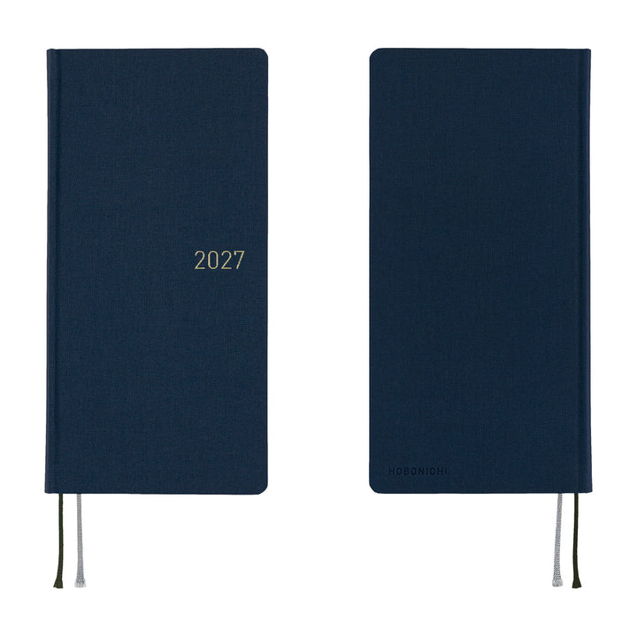 Hobonichi Techo 2027 Weeks Planner | Colors: Midnight Blue | English