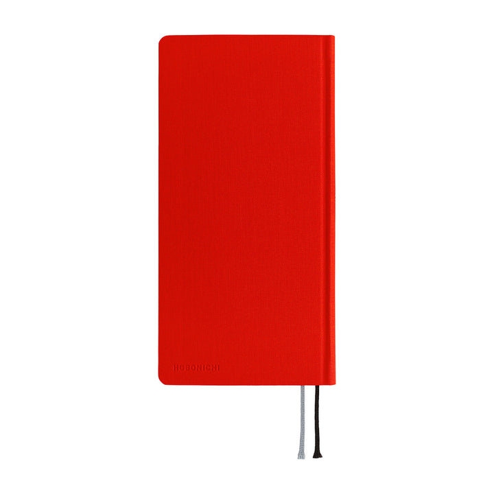 Hobonichi Techo 2027 Weeks Planner | Colors: Poppy Red | English