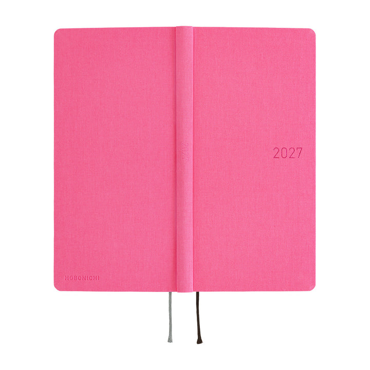 Hobonichi Techo 2027 Weeks Planner | Colors: Pink Sapphire | English