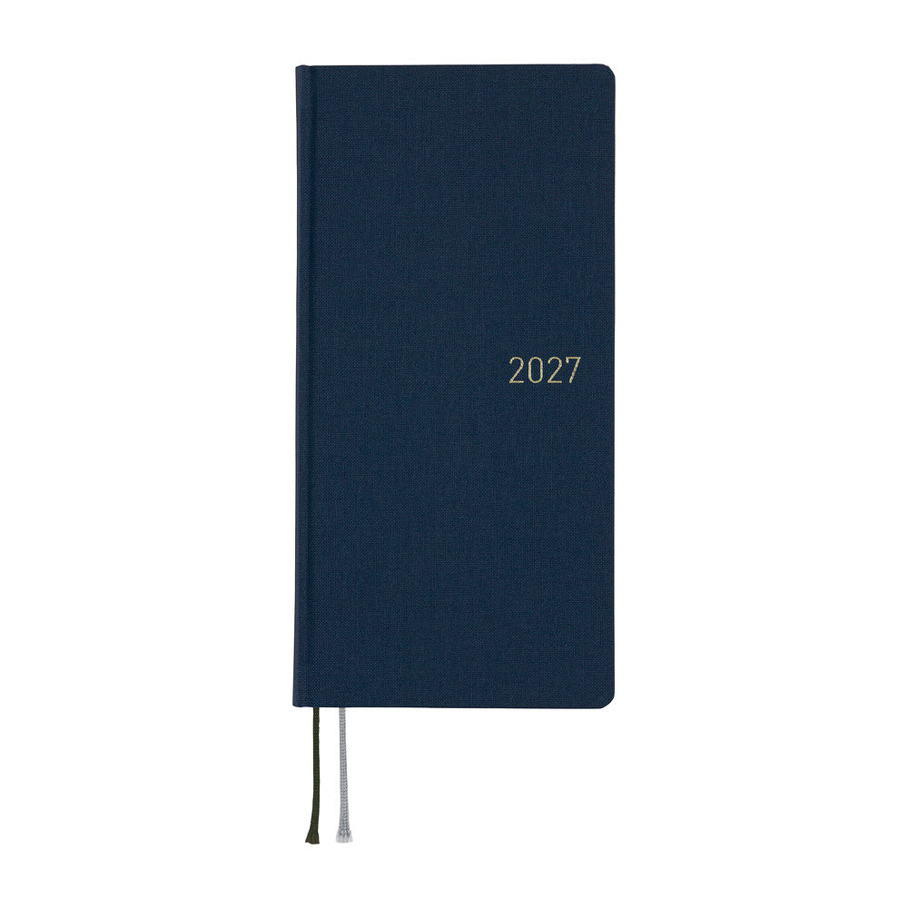 Hobonichi Techo 2027 Weeks MEGA Planner | Colors: Midnight Blue | English