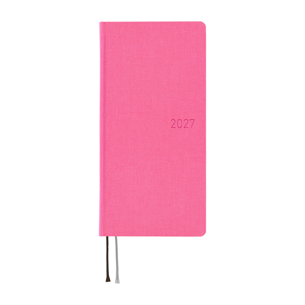 Hobonichi Techo 2027 Weeks MEGA Planner | Colors: Pink Sapphire | English