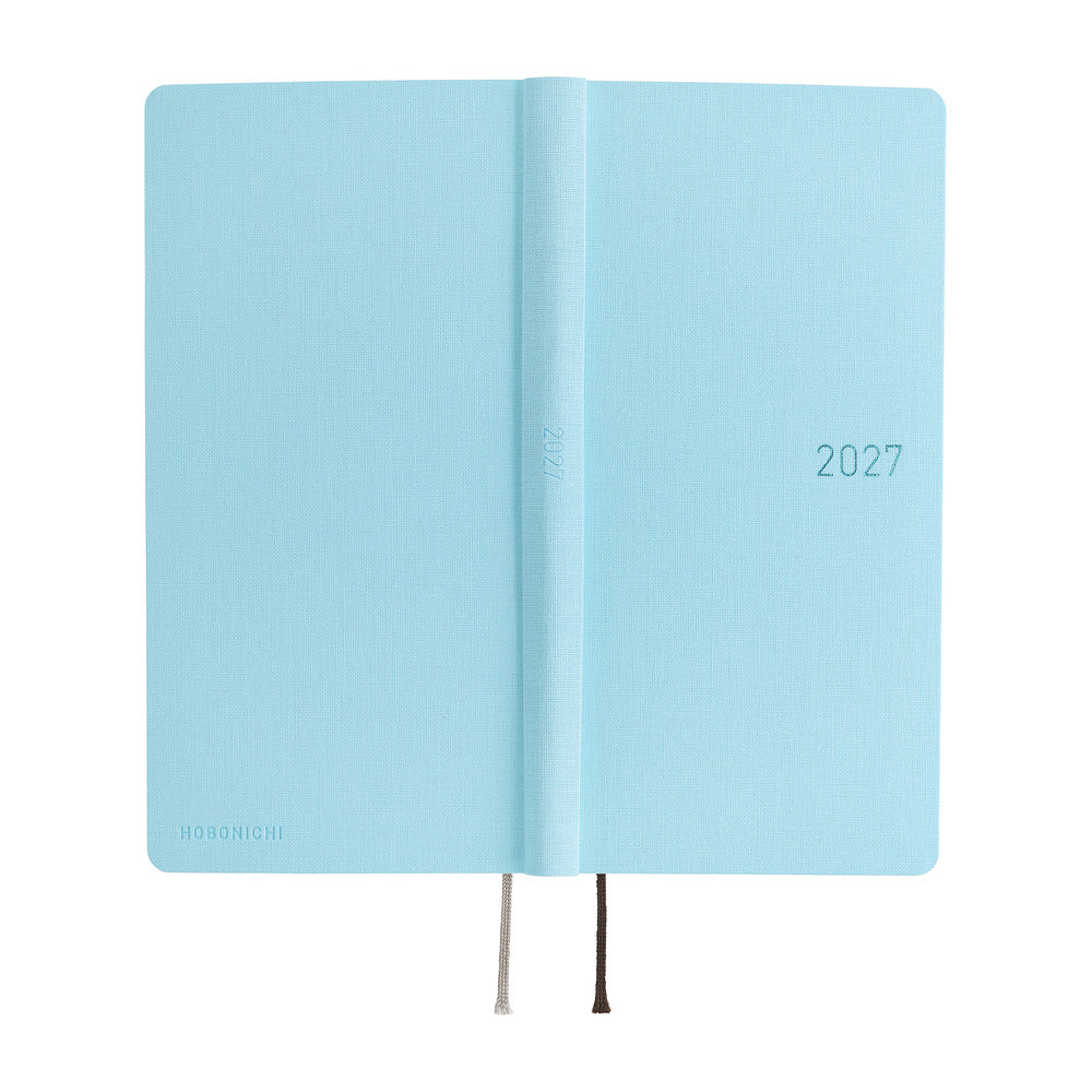 Hobonichi Techo 2027 Weeks Planner | Colors: Sea Glass | English