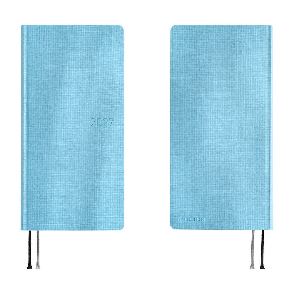 Hobonichi Techo 2027 Weeks Planner | Colors: Sea Glass | English