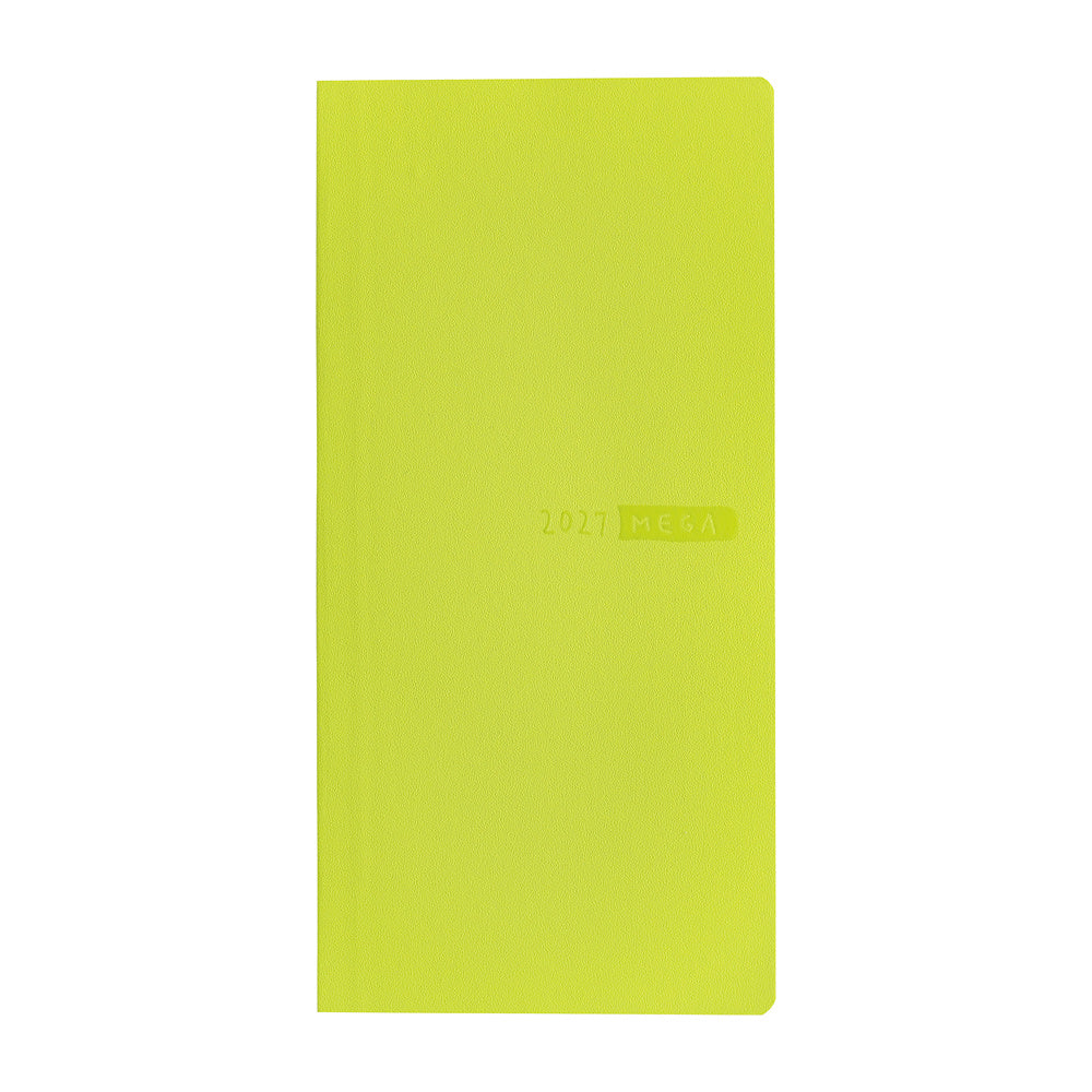 Hobonichi Techo 2027 Weeks MEGA Planner | Sneaker: Lime Green | English