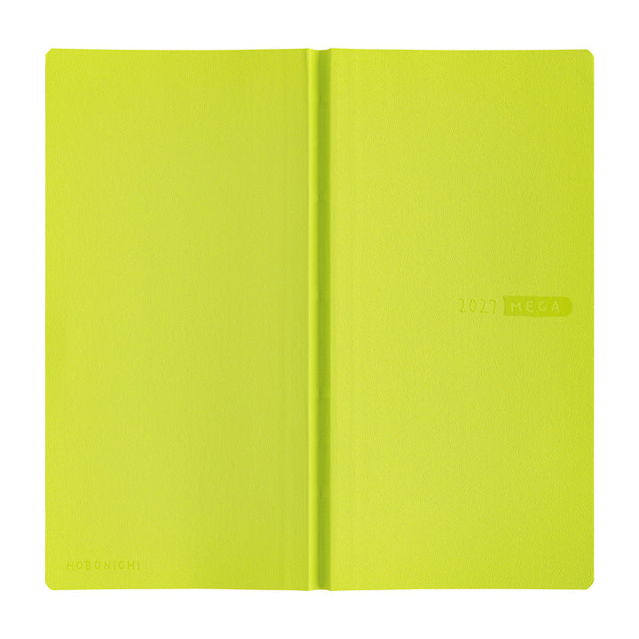 Hobonichi Techo 2027 Weeks MEGA Planner | Sneaker: Lime Green | English