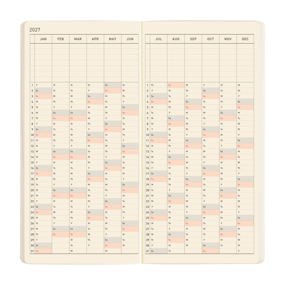 Hobonichi Techo 2027 Weeks MEGA Planner | Sneaker: Lime Green | English