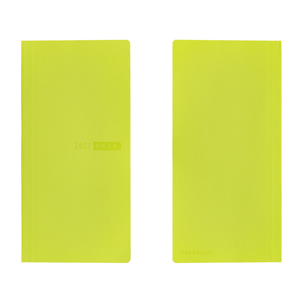 Hobonichi Techo 2027 Weeks MEGA Planner | Sneaker: Lime Green | English