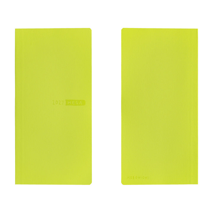 Hobonichi Techo 2027 Weeks MEGA Planner | Sneaker: Lime Green | English