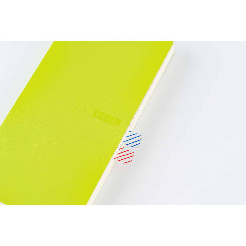 Hobonichi Techo 2027 Weeks MEGA Planner | Sneaker: Lime Green | English