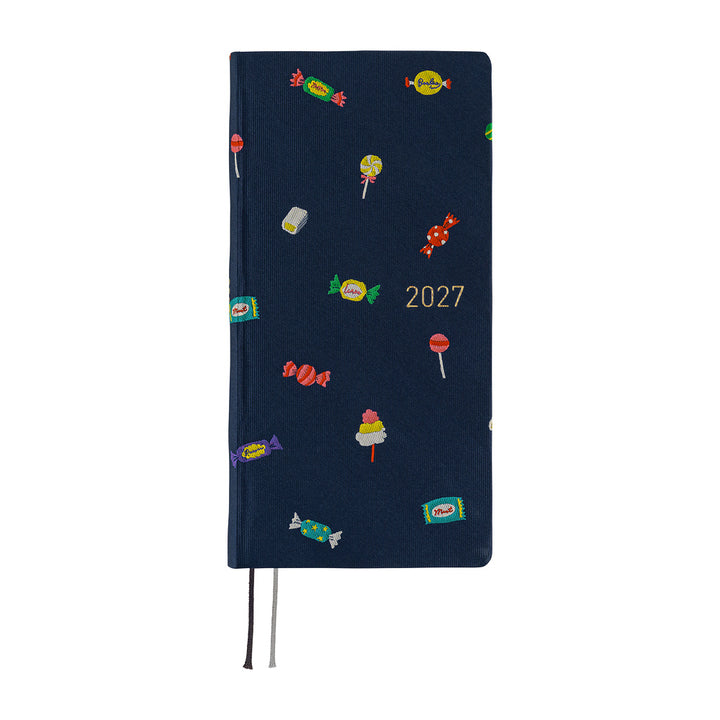 Hobonichi Techo 2027 Weeks MEGA Planner | Bow & Tie: Candy Dream | English