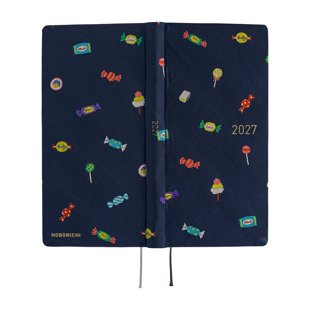 Hobonichi Techo 2027 Weeks MEGA Planner | Bow & Tie: Candy Dream | English